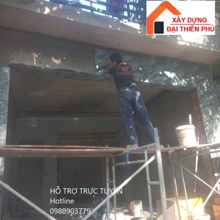 Lát gạch mặt tiền tại bình dương